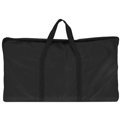 Trade Show Counter Black and White Ø 60 x 93 cm