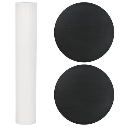 Trade Show Counter Black and White Ø 60 x 93 cm