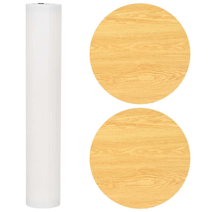 Trade Show Counter Light Brown and White Ø 60 x 93 cm