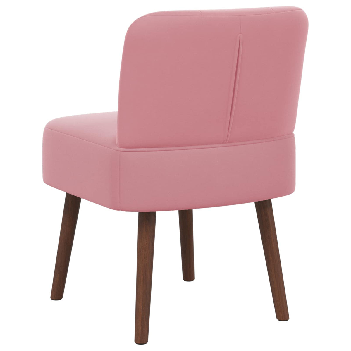 Slipper Chair Pink Velvet