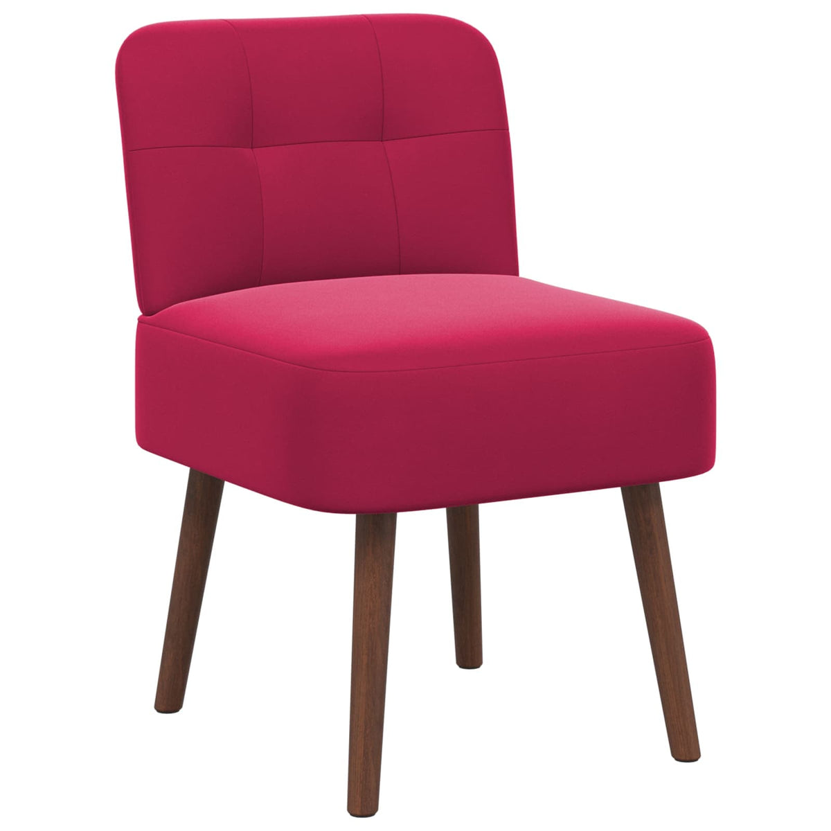 Slipper Chair Wine Red Velvet