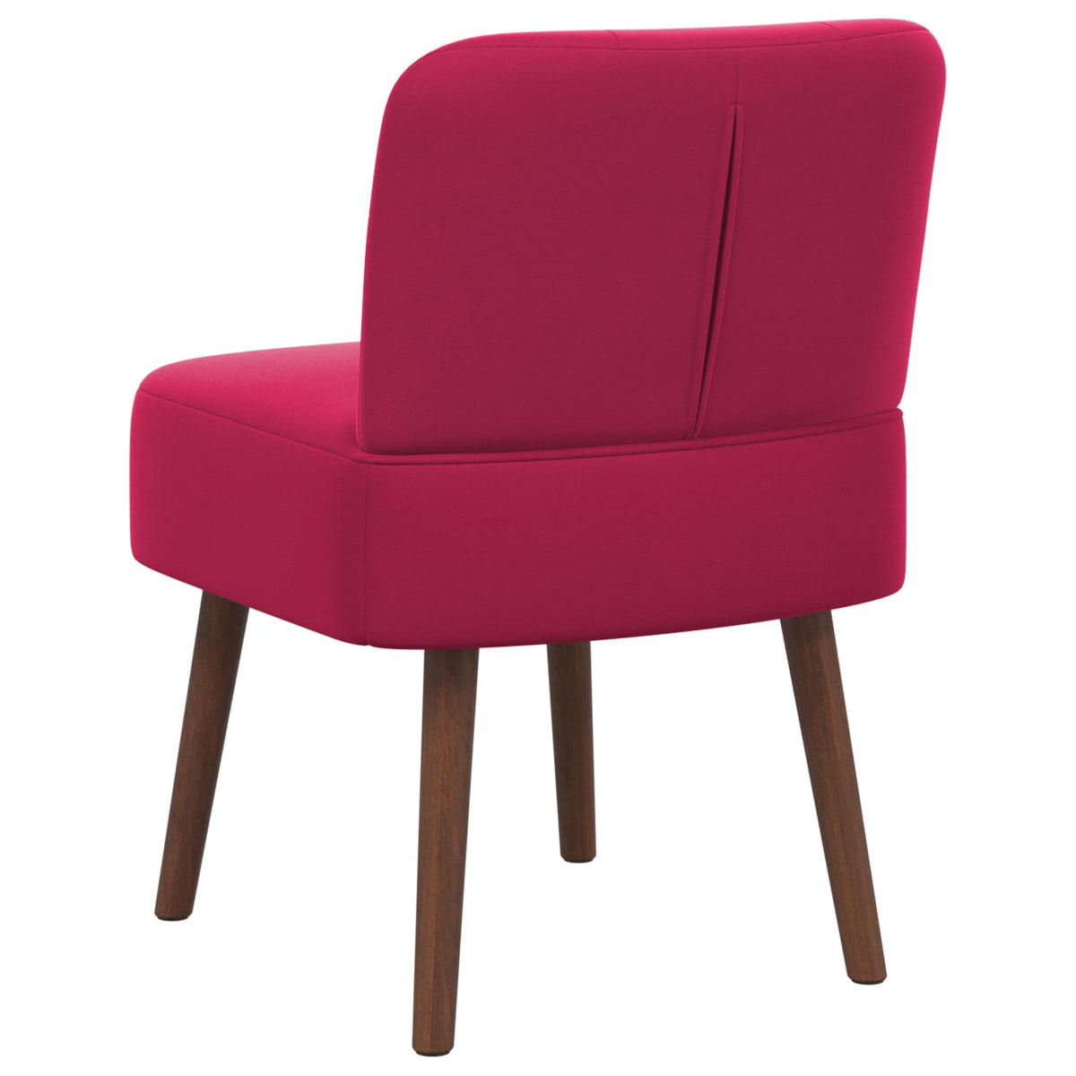 Slipper Chair Wine Red Velvet