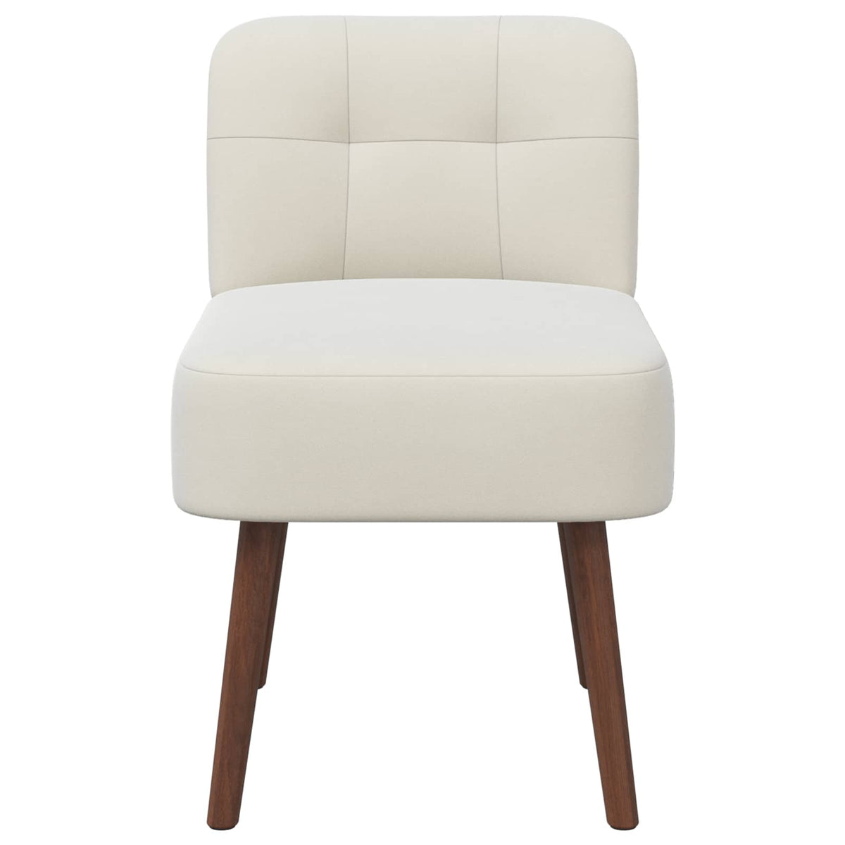 Slipper Chair Cream Velvet