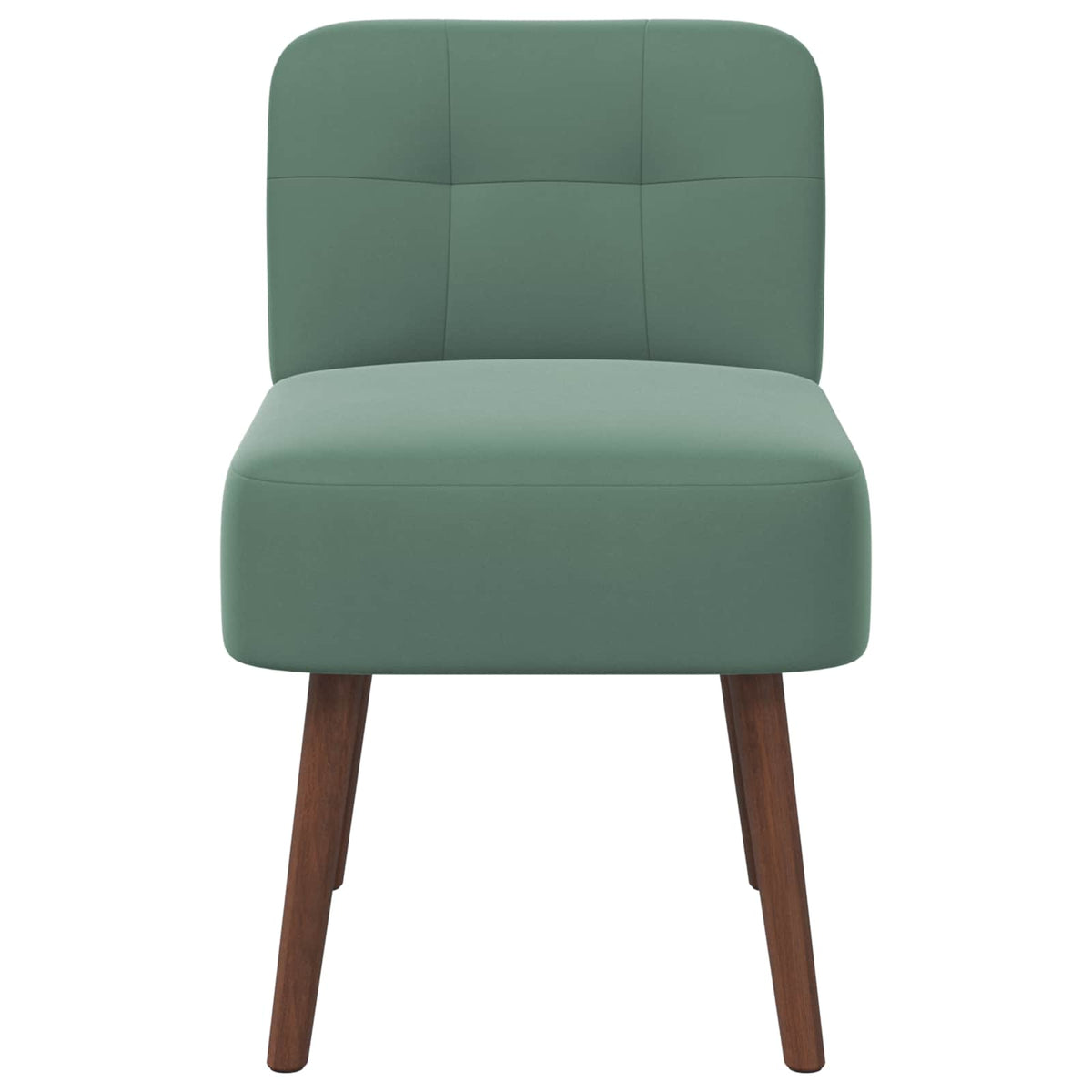 Slipper Chair Sea Green Velvet