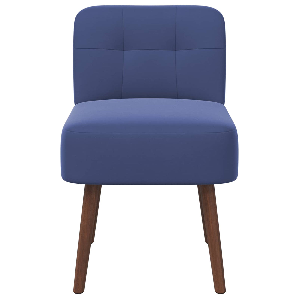 Slipper Chair Police Blue Velvet