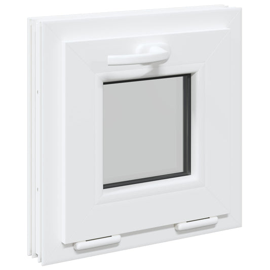 Basement Window Internal Colour White RISOR 40 x 40 cm