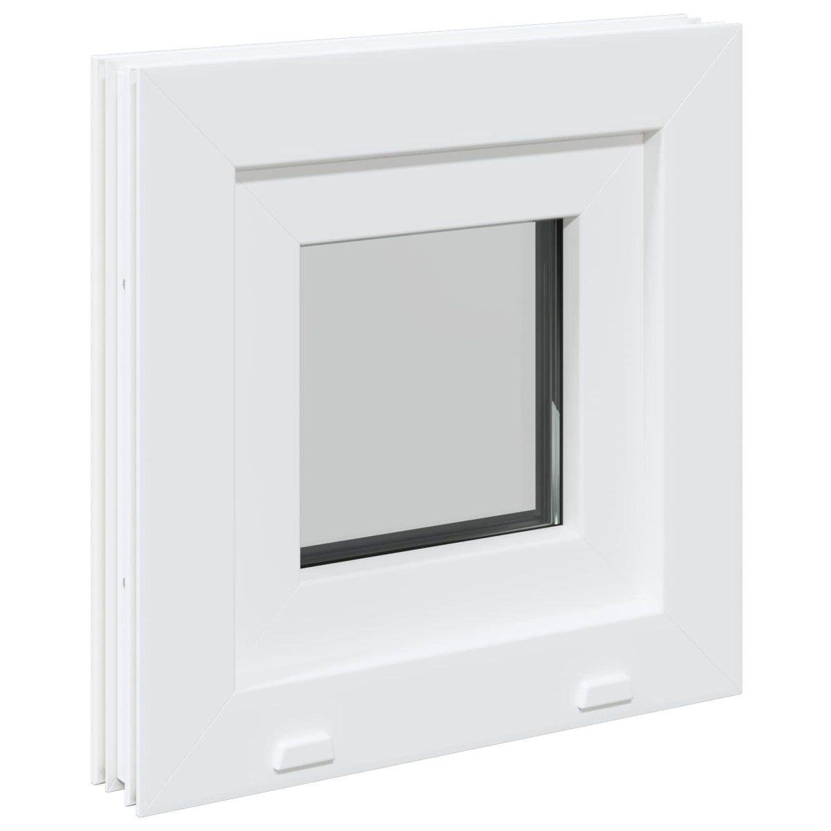 Basement Window Internal Colour White RISOR 40 x 40 cm