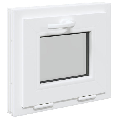 Basement Window Internal Colour White RISOR 45 x 40 cm