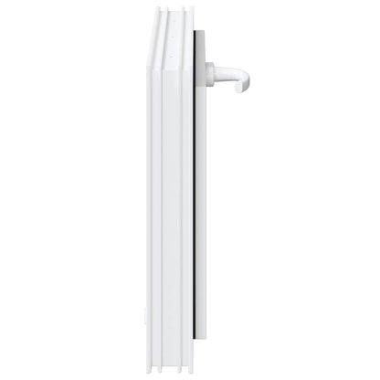 Tilt Basement Window RISOR 60 x 45 cm PVC and Clear Plain Glass