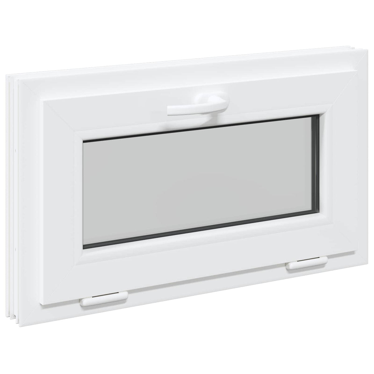 Basement Window Internal Colour White RISOR 70 x 45 cm