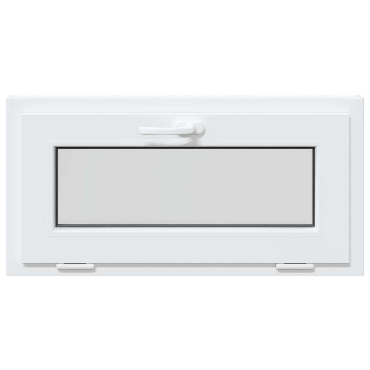 Basement Window Internal Colour White RISOR 80 x 45 cm