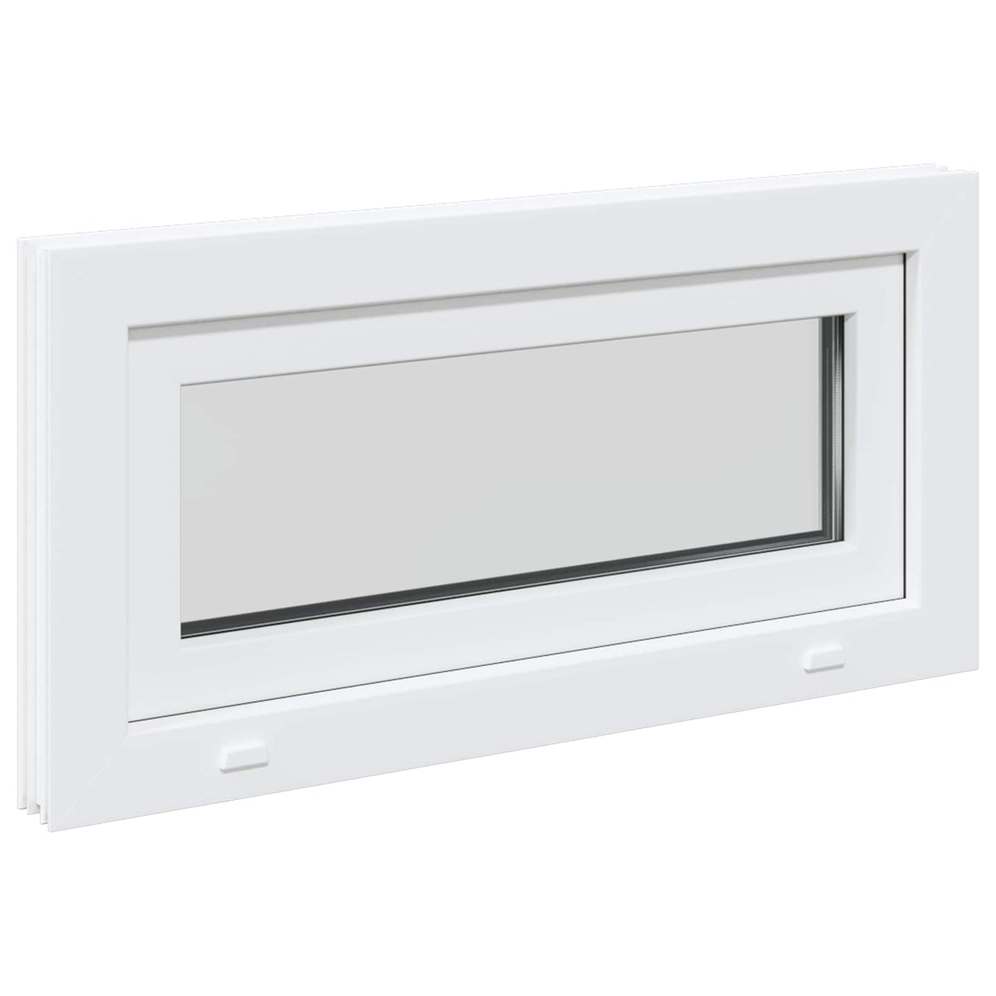 Basement Window Internal Colour White RISOR 85 x 45 cm