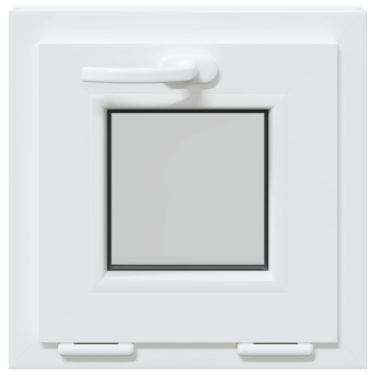 Basement Window Internal Colour White RISOR 40 x 40 cm