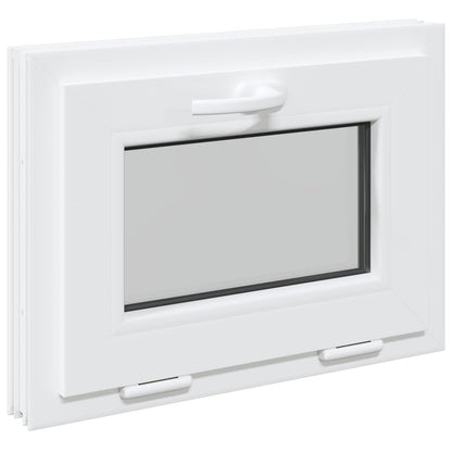 Basement Window Internal Colour White RISOR 55 x 40 cm