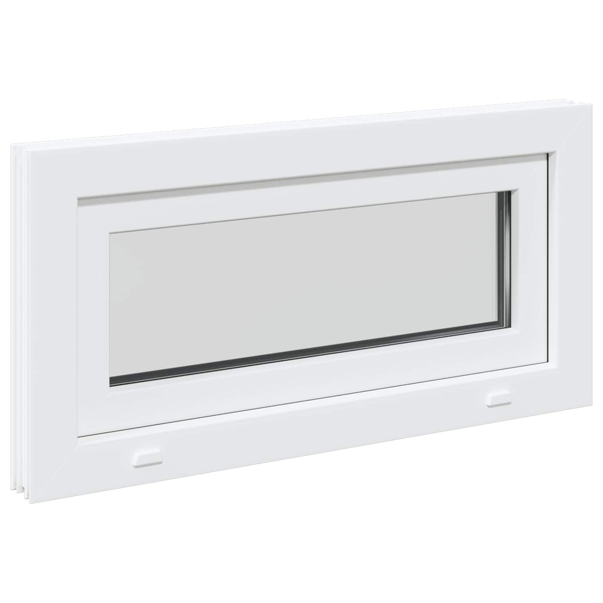 Basement Window Internal Colour White RISOR 85 x 40 cm