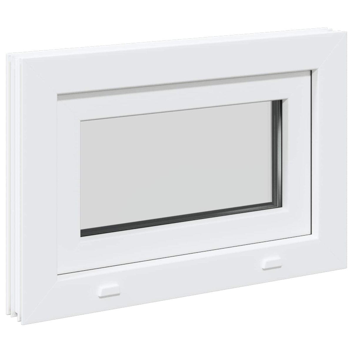 Basement Window Internal Colour White RISOR 65 x 45 cm