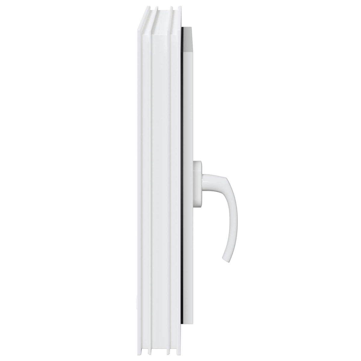 Basement Window Internal Colour White RISOR 40 x 50 cm