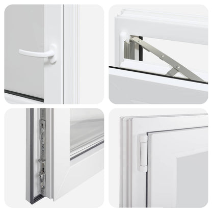 Basement Window RISOR 60 x 50 cm PVC and Glass