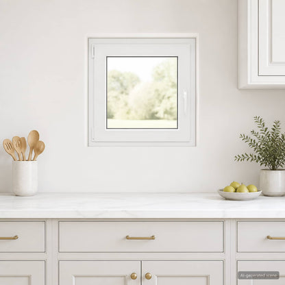 Basement Window RISOR 60 x 50 cm PVC and Glass