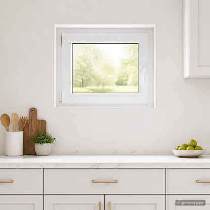 Basement Window RISOR 65 x 50 cm PVC and Glass