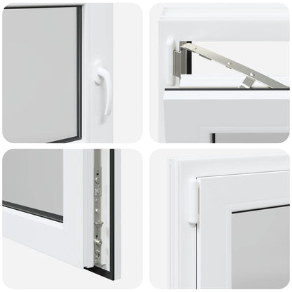 Basement Window RISOR 95 x 50 cm PVC and Glass