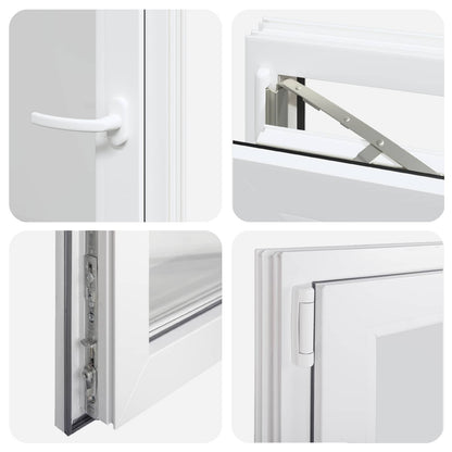 Basement Window RISOR 50 x 55 cm PVC and Glass