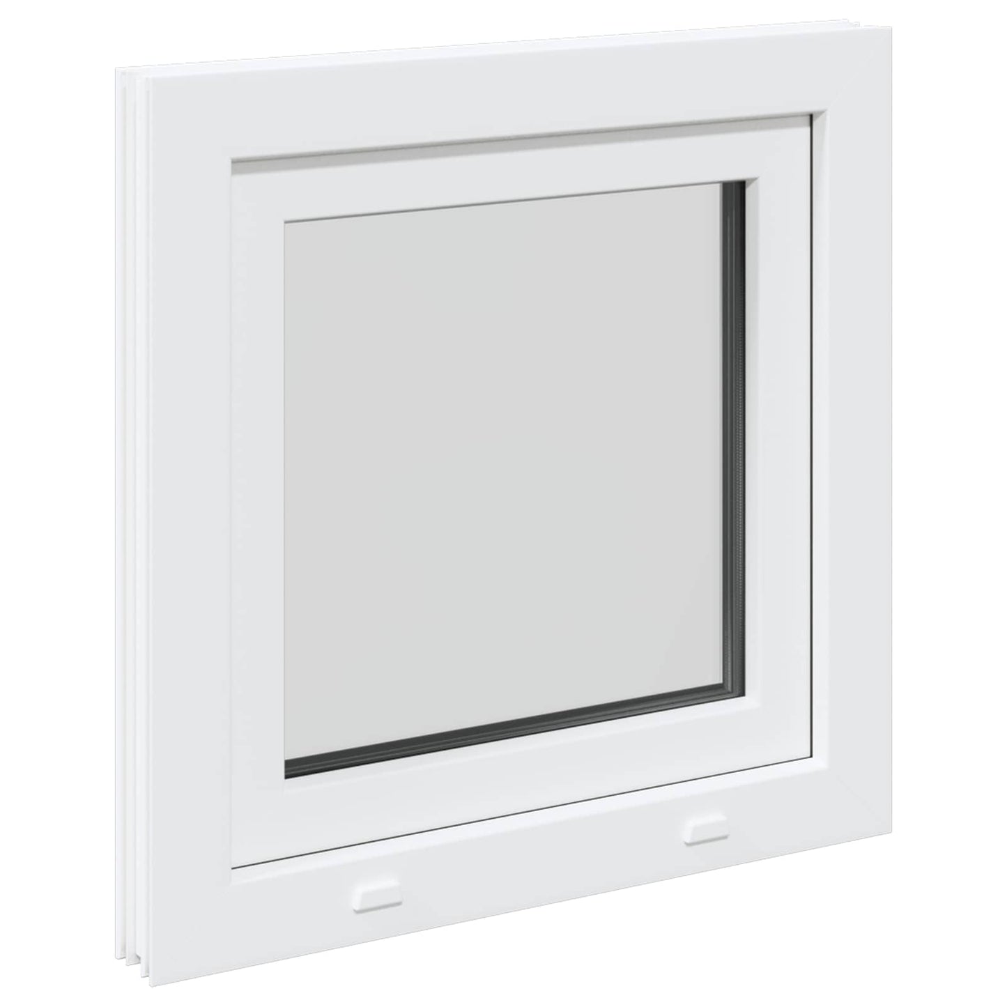 Basement Window RISOR 55 x 55 cm PVC and Glass