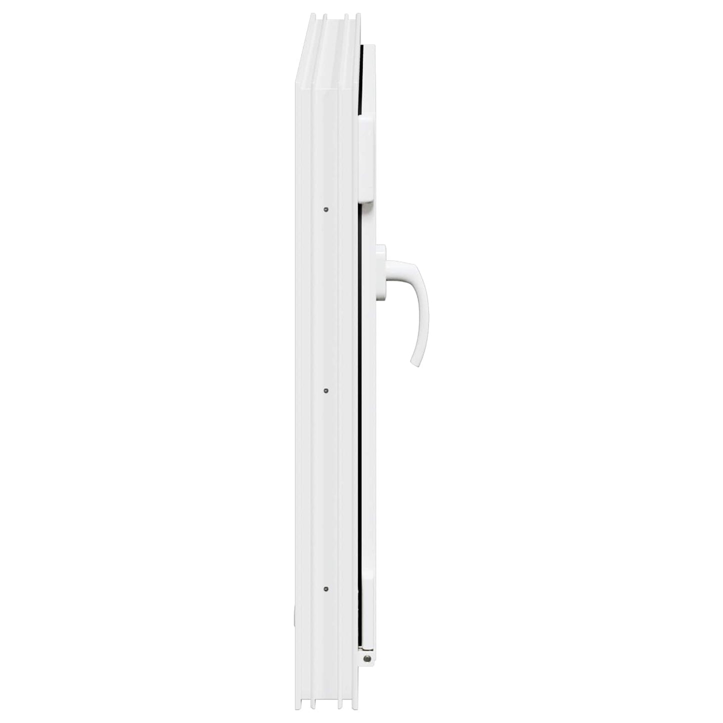Basement Window RISOR 55 x 55 cm PVC and Glass