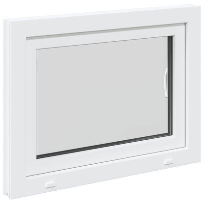 Basement Window RISOR 80 x 55 cm PVC and Glass