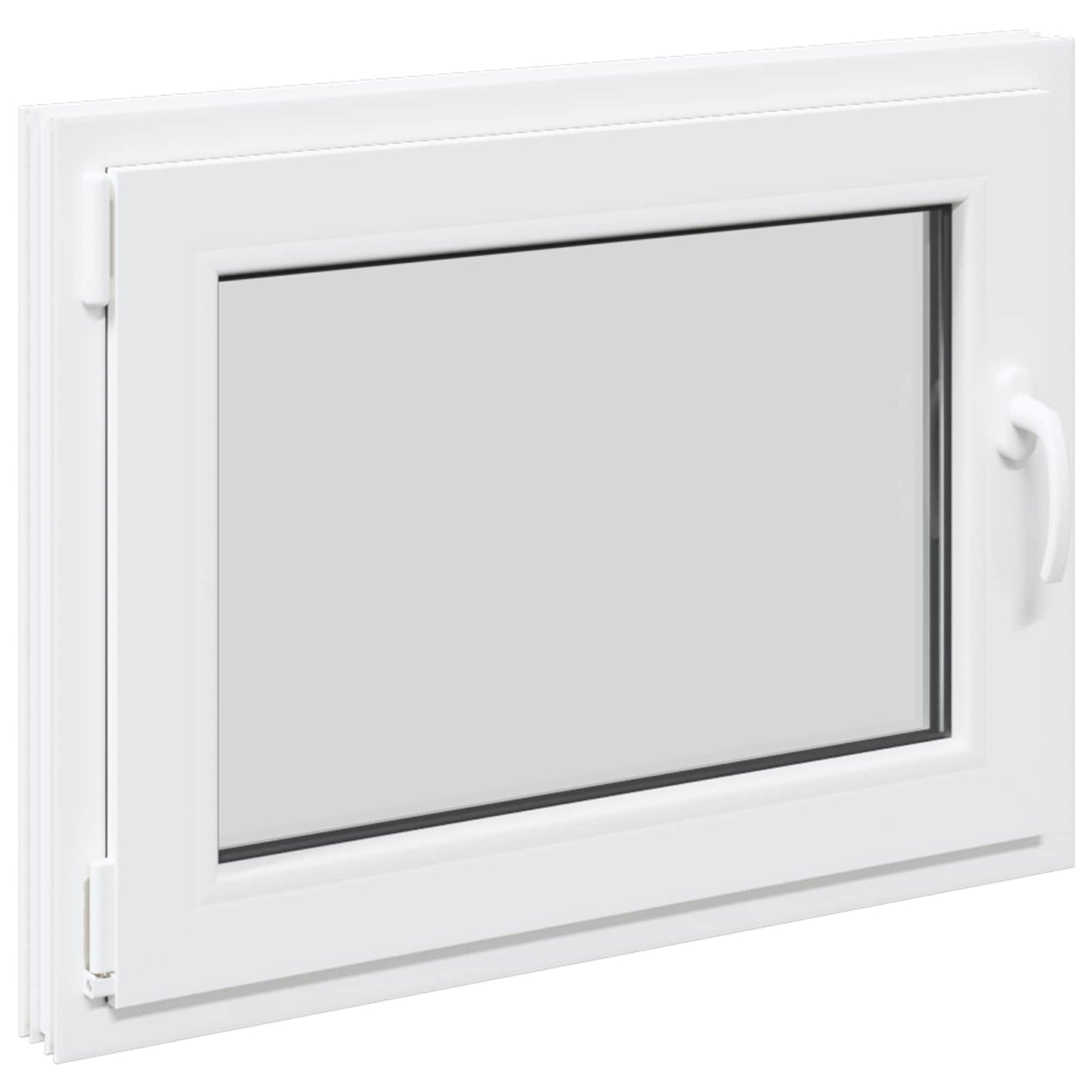 Basement Window RISOR 80 x 55 cm PVC and Glass