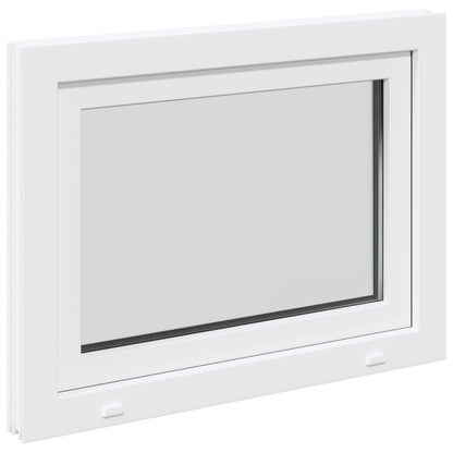 Basement Window RISOR 80 x 55 cm PVC and Glass
