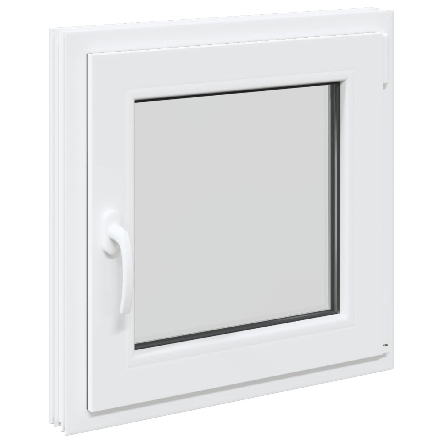 Basement Window RISOR 70 x 70 cm PVC and Glass