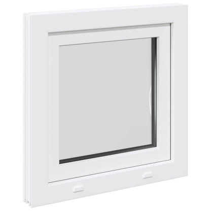 Basement Window RISOR 70 x 70 cm PVC and Glass