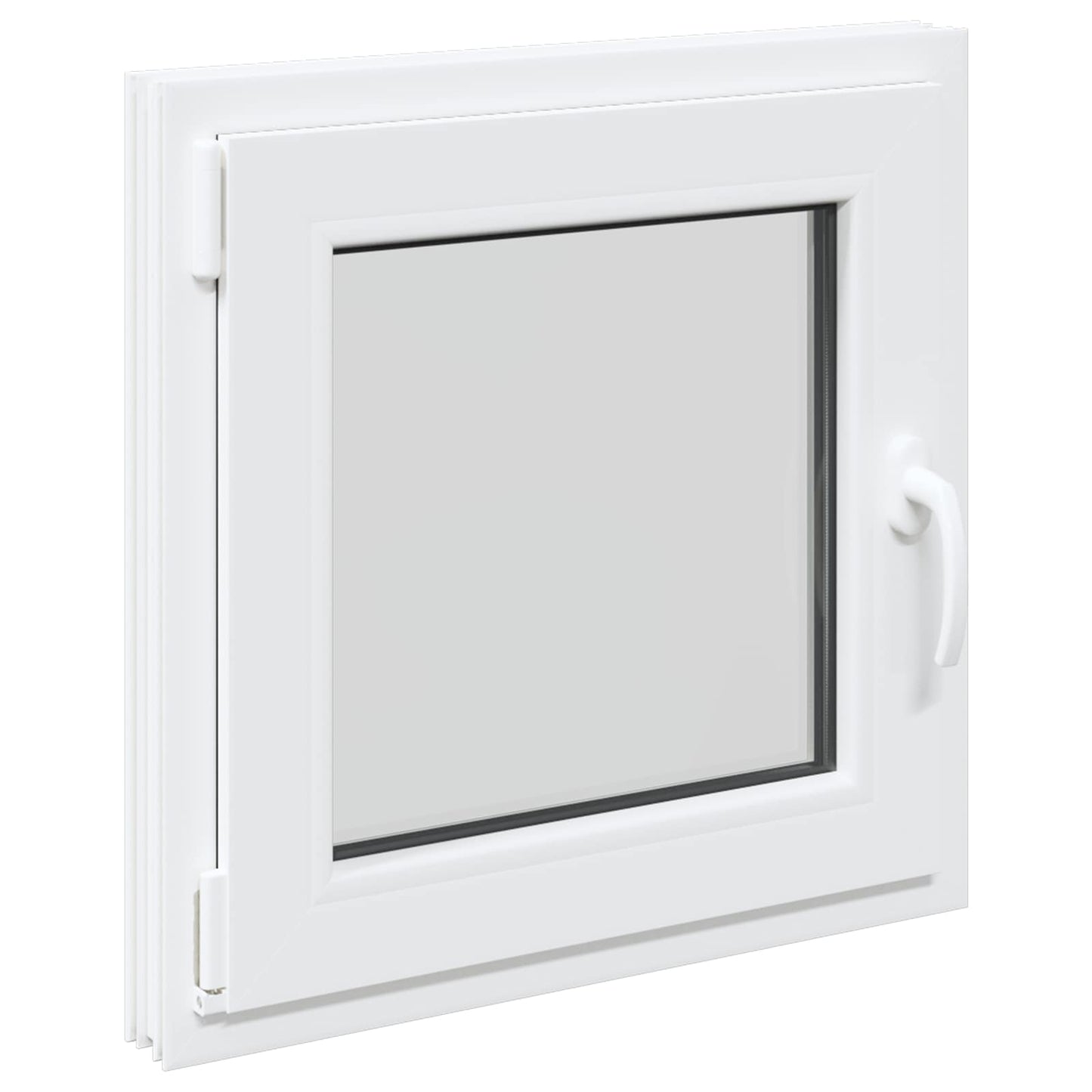 Basement Window Internal Colour White RISOR 70 x 70 cm