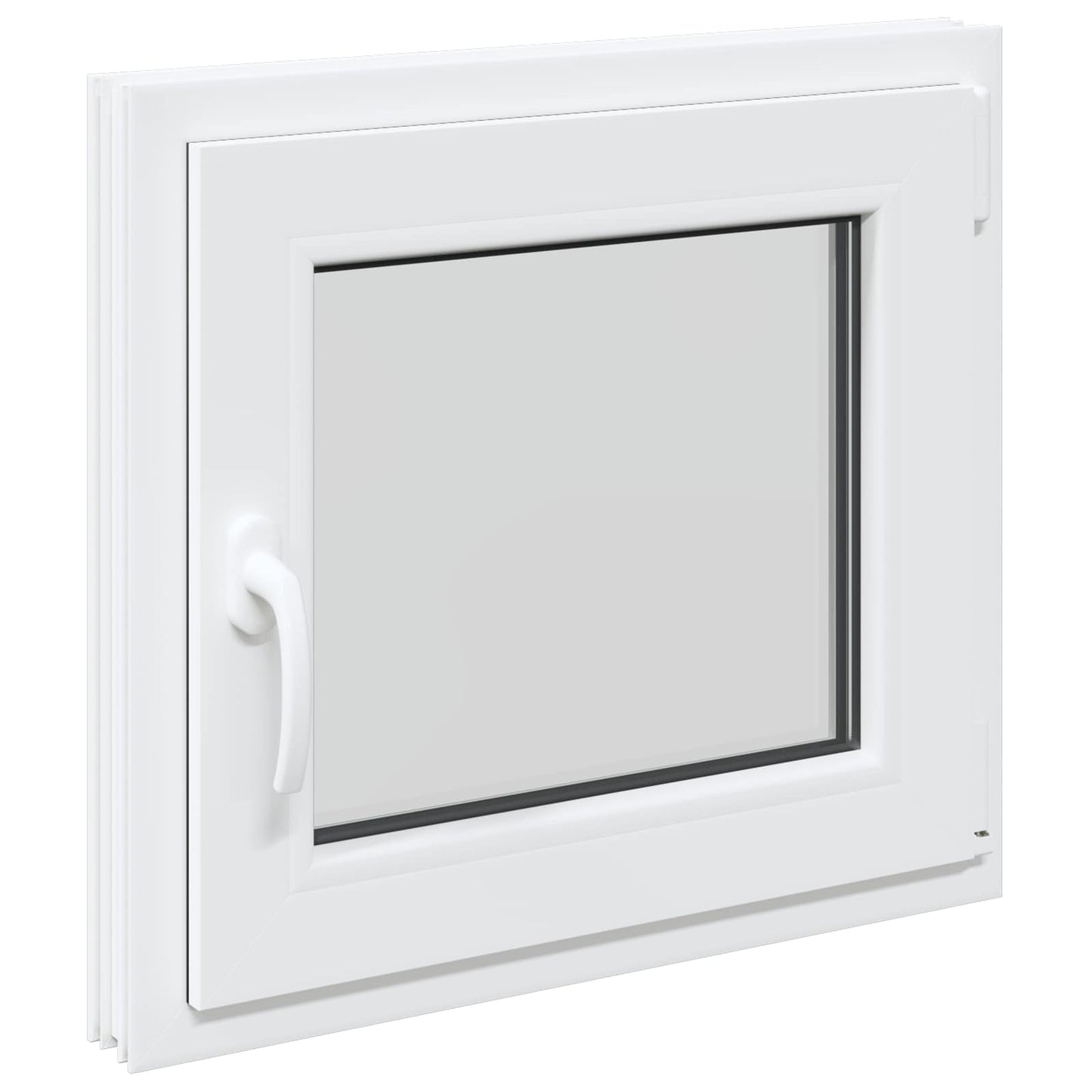 Basement Window RISOR 55 x 50 cm PVC and Glass