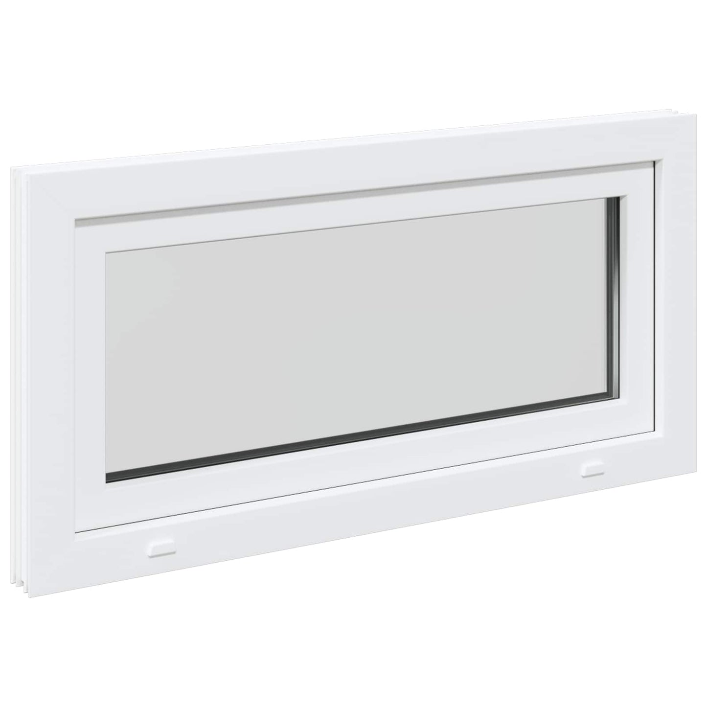 Basement Window Internal Colour White RISOR 105 x 50 cm
