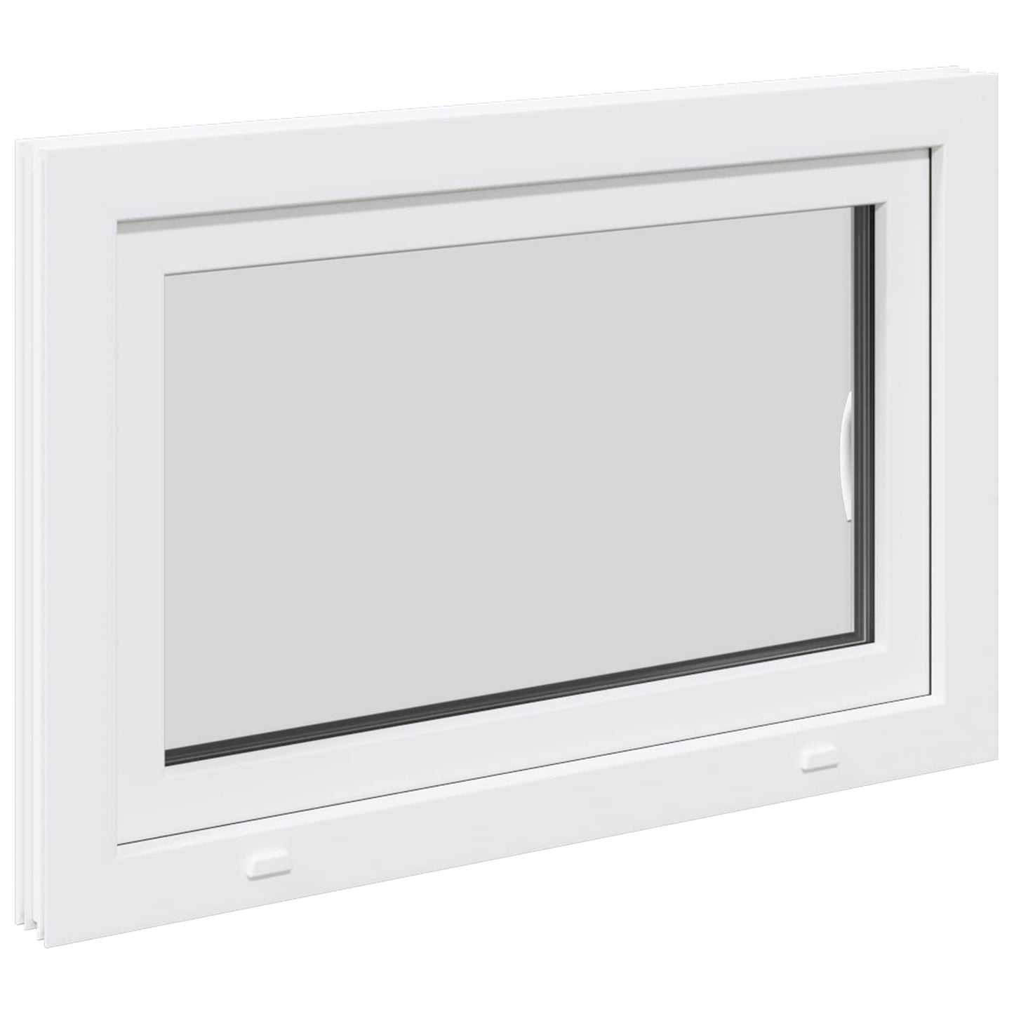 Basement Window RISOR 95 x 55 cm PVC and Glass