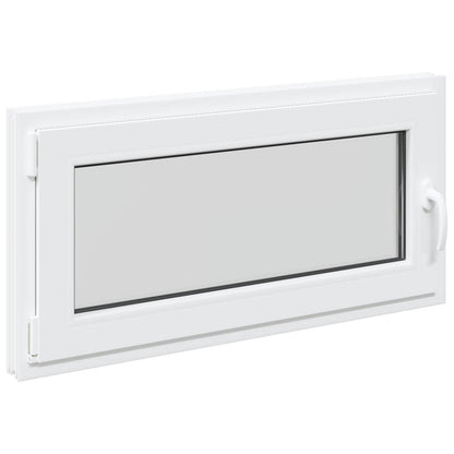 Basement Window Internal Colour White RISOR 105 x 55 cm