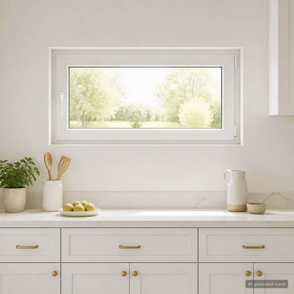 Basement Window RISOR 110 x 55 cm PVC and Glass