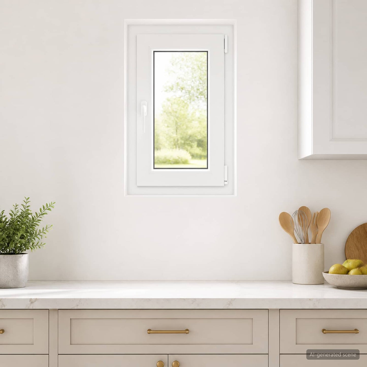 Tilt & Turn DIN Right Basement Window RISOR 50 x 70 cm