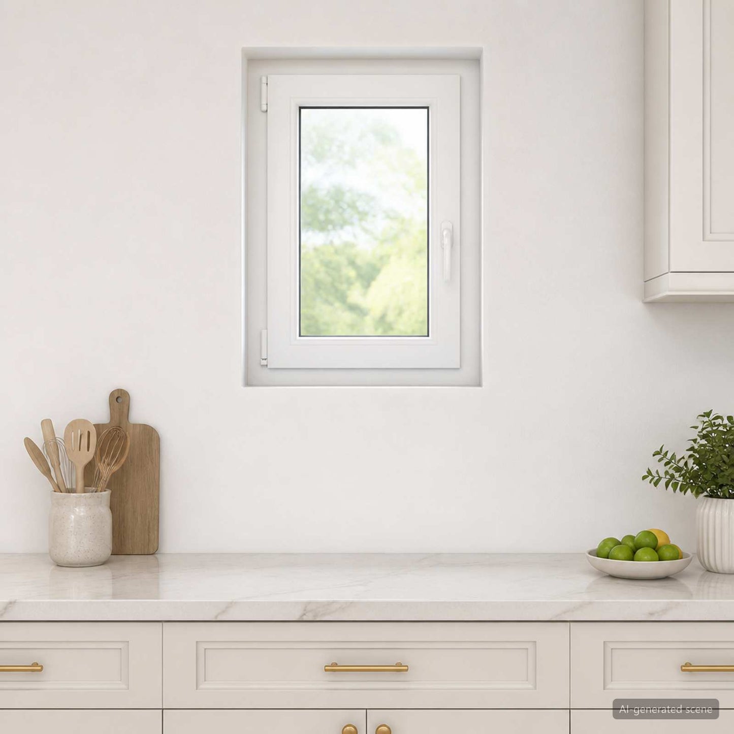 Basement Window RISOR 50 x 70 cm PVC and Glass