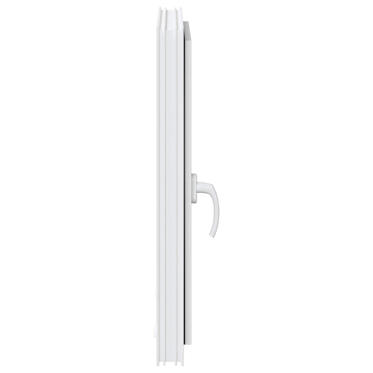 Basement Window Internal Colour White RISOR 50 x 80 cm