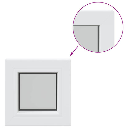 Cellar Window Internal Colour White RISOR 35 x 35 cm