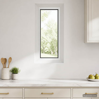 Cellar Window Internal Colour White RISOR 35 x 80 cm