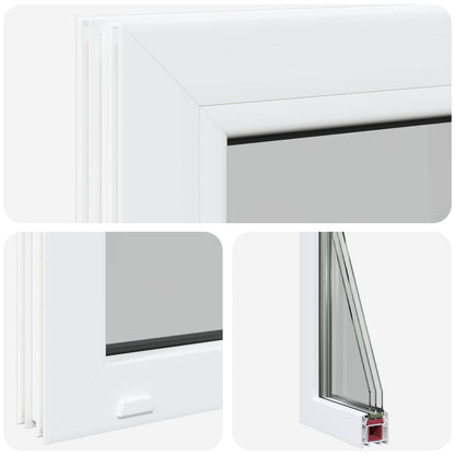Cellar Window RISOR 30 x 70 cm PVC and Glass