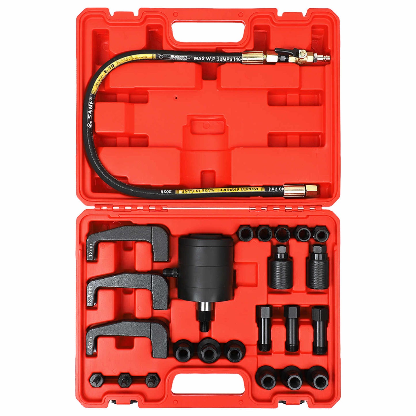 Pneumatic Injector Puller Set for BOSCH, DENSO 24 pcs