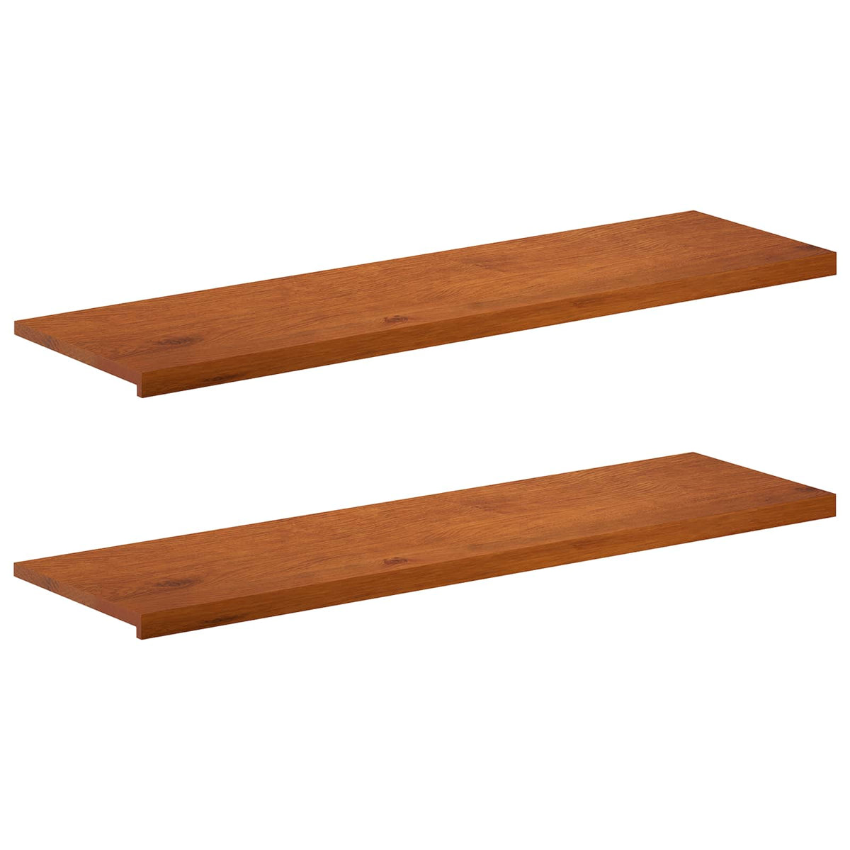 Window Sills 2 pcs Brown 160 x 40 x 2 cm Solid Oak Wood