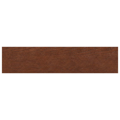 Window Sills 2 pcs Dark Brown 120 x 25 x 2 cm Solid Oak Wood