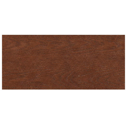 Window Sills 2 pcs Dark Brown 100 x 40 x 2 cm Solid Oak Wood