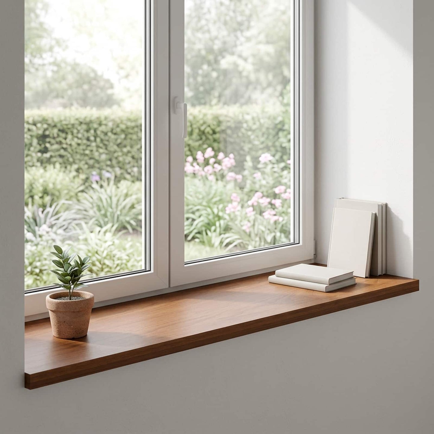 Window Sills 2 pcs Dark Brown 120 x 40 x 2 cm Solid Oak Wood